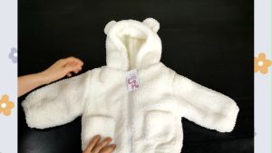 Jaket Bayi Anak Perempuan/ Jaket Bayi Winter IMPORT/ Mantel Anak Bulu Premium JK26