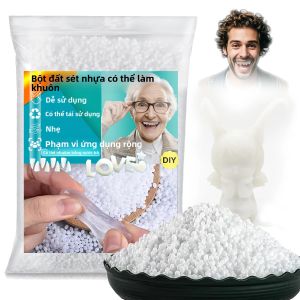 Đồ Trang Trí Răng Bằng Hạt Nhựa Nhiệt Dẻo Có Thể Tạo Hình Nhiều Hình Dạng Đồ Thủ Công Bằng Nhựa Tạm Thời Tự Làm Có Thể Tái Sử Dụng Đất Sét Điêu Khắc Bằng Nhiệt