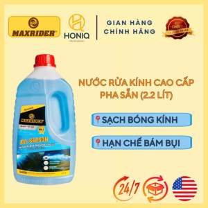 Nước Rửa Kính Ô Tô Maxrider 2.2L – Tẩy Sạch Chống Mờ An Toàn Kính Xe