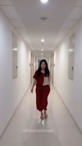 MRSBAJU - SETELAN WANITA / ONESET / SETELAN CRINCKLE MURAH / SETELAN MURAH - SET SOPHIA TWOTONE