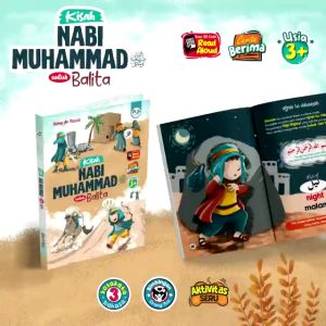 Buku Kisah Nabi Muhammad untuk Balita 3+ Cerita Berima PQS