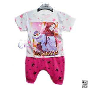 BOBOBAM BAJU BAYI PEREMPUAN SETELAN ANAK CEWE LUCU STELAN CEWEK 6 12 BULAN IMUT CANTIK HIJAB