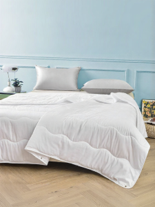 Summer Cooling Double Bedding with Connectors