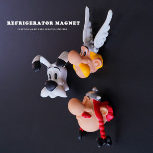 Magnet Lạnh Hình Chú Chó Viking Hoạt Hình Dễ Thương Có Mũi Lớn Trang Trí Nhà Móc Khóa Treo Tường Phụ Kiện Trang Trí Đồ Dùng Gia Đình