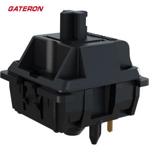 GATERON Oil King V2 Công Tắc Tuyến Tính 5 Chân Màu Đen Được Bôi Trơn Sẵn Cho Bàn Phím Cơ MX - Chất Liệu Nhựa