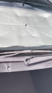 UNIVERSAL PAYUNG KACA MOBIL ALUMINIUM FOIL ANTI PANAS REFLEKTOR UNTUK MOBIL AUTOMATIC FOLD