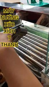 Máy nướng xúc xích 7 thanh giá rẻ
