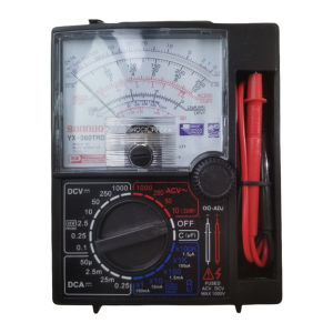 【HOSPORT】Voltmeter Ammeter DC 1000V Portable Voltmeter Ammeter Handheld Pointer Analog Meter Pointer Mechanical Analog Multimeter
