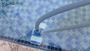 14inci Vacum Kolam Renang Kepala Vacuum Alat Vakum Kolam Renang Alat Pembersih Kolam Cleaner Brush 4 Roda Pool Cleaner