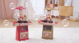 ✈️Fast Shipping✈️ Kids Kitchen Cooking Shopping Set With Sound Effect And Tap Water 2 In 1 Doctor Pretend Play Dapur Mainan