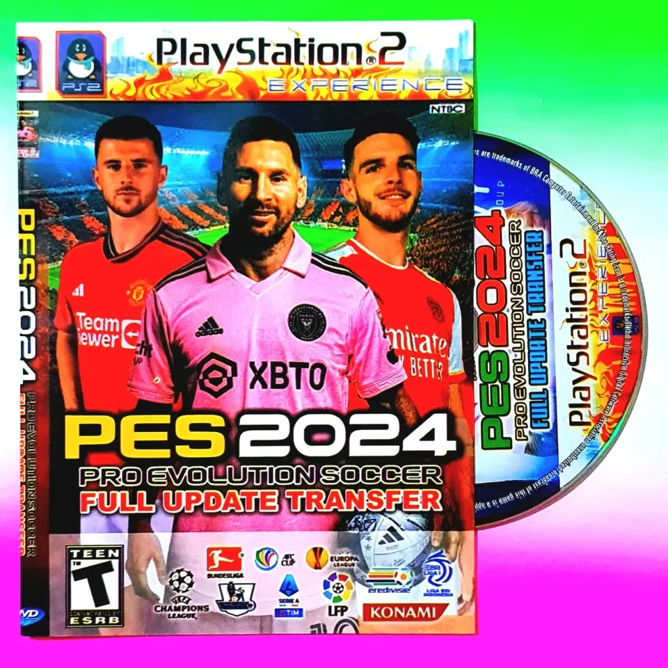 KASET PS2 PES TERBARU 2024-KASET PS2-KASET PS2 PES 2023 TERBARU-KASET PS 2  ORIGINAL-