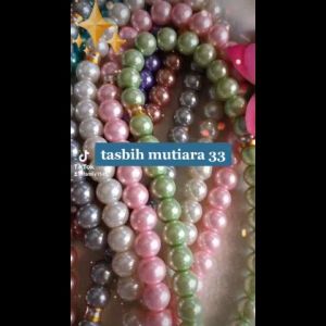 Tasbih Mutiara isi 33 Butir / Tasbih Mutiara Turki Murah