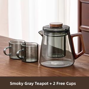 PAKCHOICE | High-end Glass Tea Set Full Teapot and Cups Set for Home Use