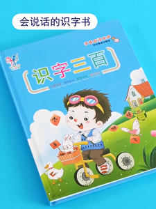 Zhi Hui Yu 300 Word Chinese Mandarin Point to Read Word Book Bilingual Learning Pinyin Mark Children Education Book