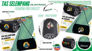 Tas Sepatu Futsal AD / Bola / Tas Futsal Tabung Terbaru tas slempang simpel