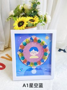 Childrens Dental Memorabilia Box Baby Teeth Hair Preservation Storage Box Boy Girl Baby Tooth Keepsake Box Wheat Baby First Year