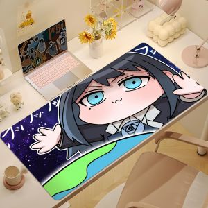 Kawaii Virutal Idol A-Ado Mouse Pad Non-slip Thickened MousePad Large Writing Lockedge Office Student Gaming Cushion