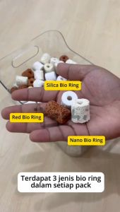 ITOSHI Nano Bio Ring Mix 3 In 1 Bacteria House Aquarium Bio Media Filter 3KG