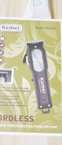 Kemei | Kemei 2604 Tông Đơ Cắt Tóc Điện Sạc Không Dây Mạnh Mẽ Máy Cắt Tóc Có Thể Điều Chỉnh Bằng Kim Loại Với Pin Lithium Dành Cho Nam