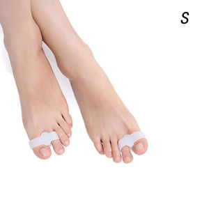 Miếng Tách Ngón Chân Bằng Silicon Dụng Cụ Chỉnh Hình Ngón Chân Cái Lệch Vòng Đôi Gel Chỉnh Thẳng Ngón Chân Giảm Đau Cho Bệnh Trật Khớp Ngón Chân Cái Thoải Mái Cho Nam & Nữ