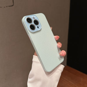 Ultra-Thin Phone Case Mens Womens Skin-Like Lens Full Coverage Protection for  14 pro 13 12 Models