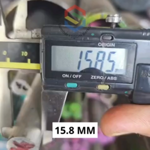 As alumunium 15.8 mm (5/8") 6061 round barr