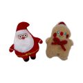 Cute Santa Doll Elk Doll Deer Muppet Doll Plush Toys Christmas Hanging Decoration Decorations. 