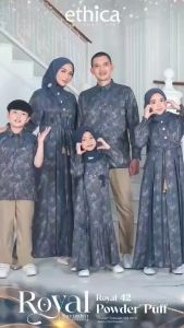 NEW SARIMBIT/GAMIS KELUARGA ROYAL 42 POWDER PUFF-by ethica