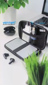 Tas Penyimpanan Perjalanan Vention: Pouch Case & Aksesoris Elektronik