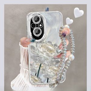 Sup&LV | Womens New Style Unique Non-Collision Design Goddess Charm Summer Fresh Look Full Lens Protection High-End Anti-Shock Case for Honor 200