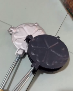 Khuôn Làm Bánh Kẹp Tàn Ong Chống Dính Bánh Nướng Waffle Ăn Kem Thơm Ngon