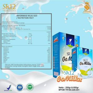 Susu gomilku SR12 / susu kambing etawa SR12 / Susu kesehatan