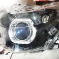REFLEKTOR BILED TURBO MIO GEAR 125 SET LAMPU TEMBAK D2LASER. 
