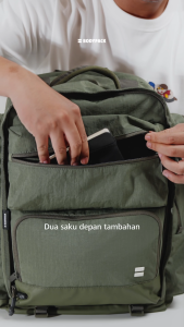 Bodypack Neo Extricate Laptop Backpack 15 Inch Tas Ransel Kerja Kuliah Sekolah Travel Ringan Tas Besar Stylish 34 L