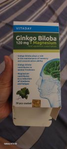 [Ginkgo Biloba chính hãng] Hộp Ginkgo Biloba 30vien từ Ba Lan (vòng đời 24thang) tại HKD Duong Thi Truc Linh