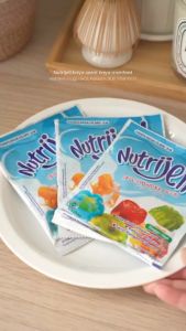 Nutrijell plain 10gr Kemasan Ekonomis