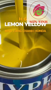 Sơn xe máy HYPER màu vàng 1K (Code H-645)