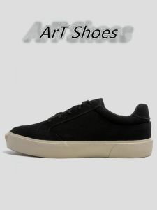 Mens Canvas Shoes Summer Retro Black Niche Design Simple Fashion Versatile Casual Board Shoes Sports De Xin Shoes