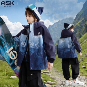 Ask Junior | Spring Autumn Boy Blue Jacket