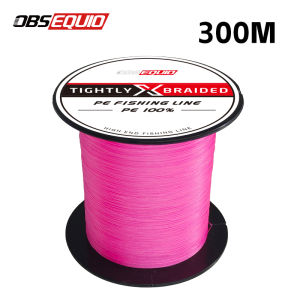 OBSEQUIO PE Line X8 Strand Braided Fishing Line 300/500m Super Tension Wear Resistance Smooth Multifilament Fishing Line