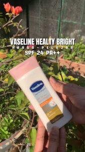 [SPF 24 200 ML] VASELINE HEALTHY BRIGHT LOTION SUN + POLLUTION PROTECTION 200 ML / HAND BODY