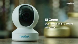 Reolink E1 Zoom V2 AI Model with Person/Pet Detection Security CCTV IP 5MP Super HD Indoor Pan & Tilt 2 Way Audio Camera Home Security Camera System for Baby/Pet Pan/Tilt/Zoom 2.4GHz/5GHz WiFi+Lan 7 Day Free Cloud/SD Card Storage
