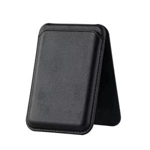 For MagSafe Magnetic Wallet Cell Phone Card Holder For iPhone iPhone 17 18 Pro Max Smartphone Tripods Leather Wallet Card Pocket