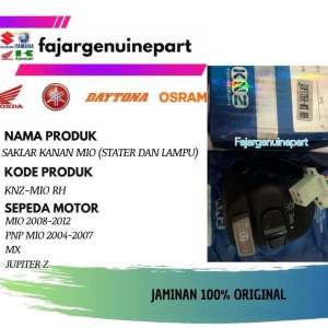 SAKLAR STATER STARTER SAKLAR KANAN MIO MX JUPITER Z KNZ