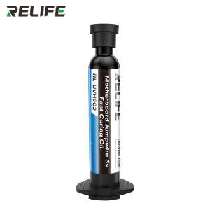 RELIFE RL-UVH902 Fast Curing UV Solder Mask Oil +UV Curing Light 3S Fast Dry Kit for Phone PCB BGA Wire Repair