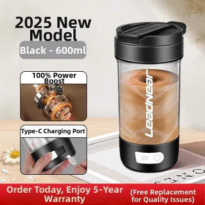 [China Plug Without Adapter] Tronodor | Portable Electric Protein Shaker Cup