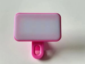 Portable Mini Selfie Fill Light Rechargeable 3 Modes Adjustable Brightness Clip On For Mobile Phone Computer Fill Light