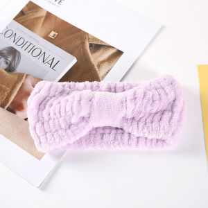 Womens Wide Edge Hair Ties Elastic Face Wash Band Cute Hair Accessories for Mask Application Fashionable Hair Bands