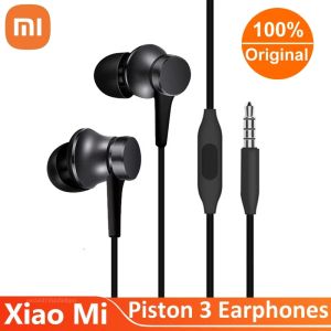 Original Xiaomi Bass Sound Earphone Wired 3.5MM In-ear Sport Music Headphone with Mic HiFi Gaming Headset For Android Smartphone