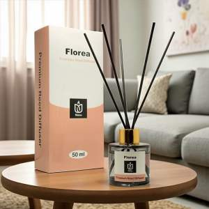 Pengharum Ruangan / Pengharum Toilet / Aromaterapi / Reed Diffuser - Florea - Pengharum 50ml